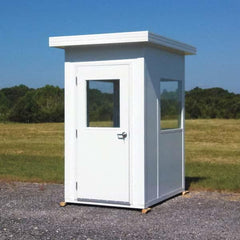 Panel Built - 8' Long x 6' Wide x 8' High, Guard Booth - Apex Tool & Supply