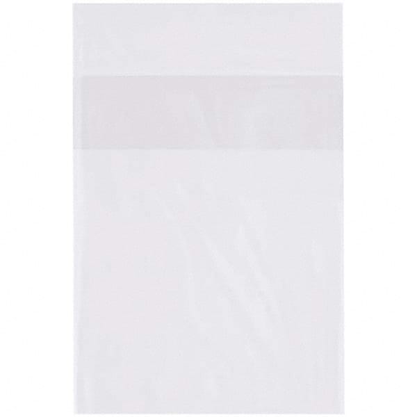 Value Collection - Pack of (1000), 8 x 10" 2 mil Flap Lock Poly Bags - Apex Tool & Supply