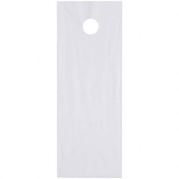 Value Collection - Pack of (1000), 7-1/2 x 25" 2 mil Open Top Poly Bags - Apex Tool & Supply