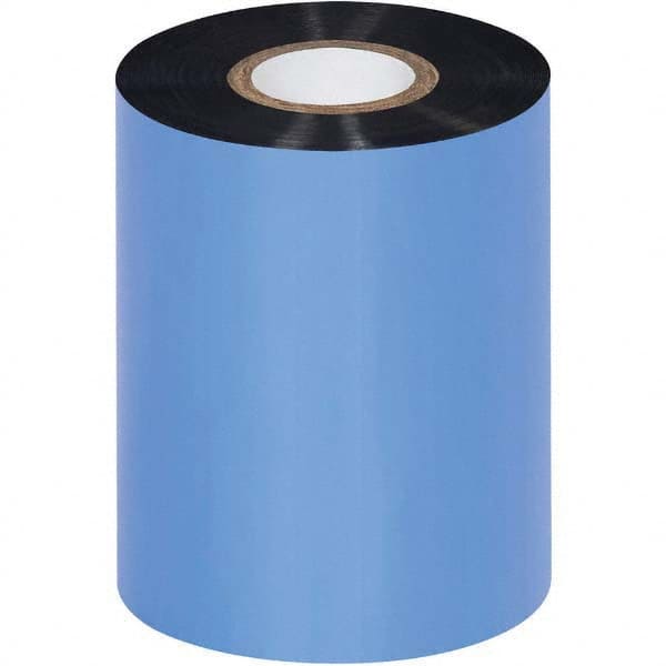 Value Collection - 3.27" x 1181' Black Wax Thermal Label - Apex Tool & Supply