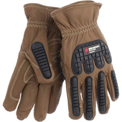 MCR Safety - Arc Flash & Flame Protection Gloves Protection Type: Arc Flash Material Type: Leather or Synthetic Leather - Apex Tool & Supply
