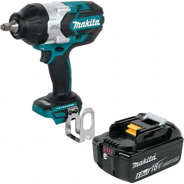 Makita - Cordless Impact Wrenches & Ratchets Voltage: 18.0 Drive Size (Inch): 1/2 - Apex Tool & Supply