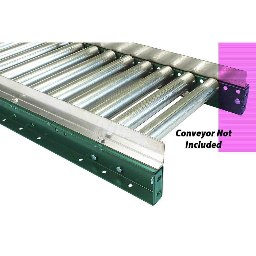 Conveyor Accessories; Type: Fixed Guard; Width (Inch): 1; For Use With: 2-1/2″ and 3-1/2″ Ashland Conveyor channel frames; Overall Height: 2.0000 in; Material: Galvanized Steel; Overall Length (Inch): 60.00; Length: 60.00; Overall Length: 60.00; Accessory