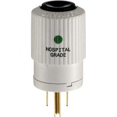 Bryant Electric - Straight Blade Plugs & Connectors Connector Type: Plug Grade: Hospital - Apex Tool & Supply