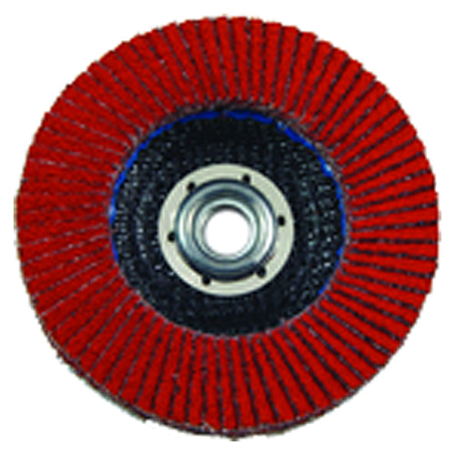 ‎3M Flap Disc 947D 40 T27 Quick Change 4-1/2″ × 5/8″-11 - Apex Tool & Supply
