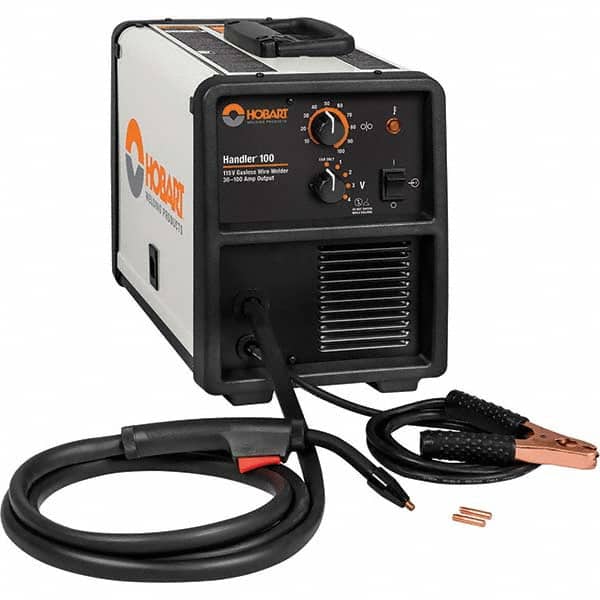 Hobart Welding Products - MIG Welders Amperage Rating: 30-100 Output Current: DC - Apex Tool & Supply