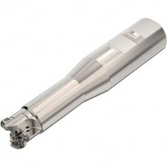 Seco - Indexable Copy End Mills Cutting Diameter (mm): 10.00 Cutting Diameter (Decimal Inch): 0.3937 - Apex Tool & Supply