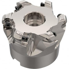 Seco - Indexable Copy Face Mills Cutting Diameter (mm): 40.79 Cutting Diameter (Decimal Inch): 1.6059 - Apex Tool & Supply