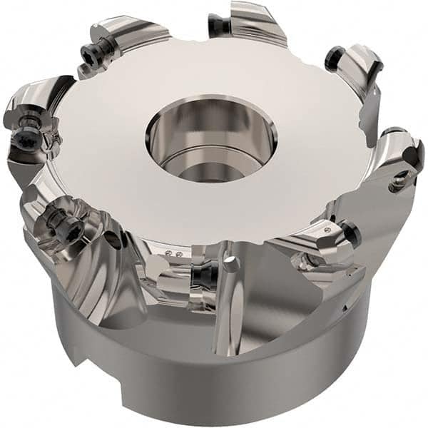 Seco - Indexable Copy Face Mills Cutting Diameter (mm): 53.00 Cutting Diameter (Decimal Inch): 2.0866 - Apex Tool & Supply