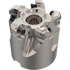 Seco - Indexable Copy Face Mills Cutting Diameter (mm): 28.09 Cutting Diameter (Decimal Inch): 1.1059 - Apex Tool & Supply