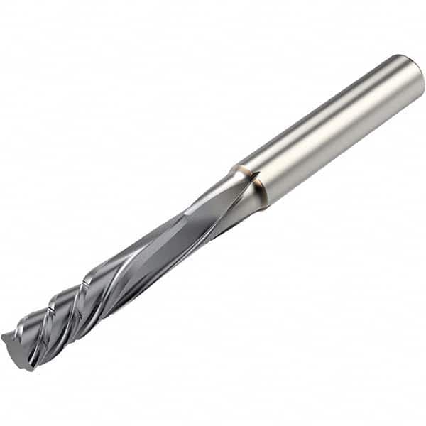 Seco - 14.8mm Diam, 62mm LOC, Solid Carbide Diamond-Pattern End Mill End Router Bit - Apex Tool & Supply