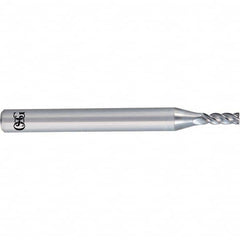 OSG - Square End Mills Mill Diameter (mm): 12.00 Mill Diameter (Decimal Inch): 0.4724 - Apex Tool & Supply