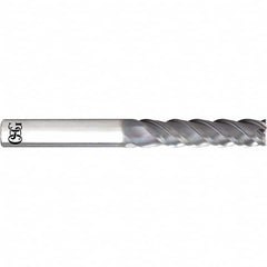 OSG - Square End Mills Mill Diameter (Inch): 3/8 Mill Diameter (Decimal Inch): 0.3750 - Apex Tool & Supply