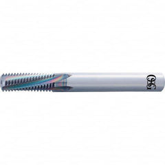 OSG - Helical Flute Thread Mills Pitch (mm): 1.00 Material: Carbide - Apex Tool & Supply