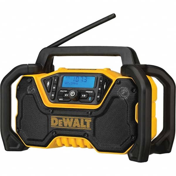 DeWALT - Job Site Radios Type: Bluetooth Speaker & Radio Height (Decimal Inch): 10.0000 - Apex Tool & Supply