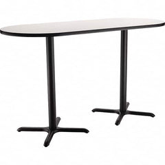 National Public Seating - Stationary Tables Type: Breakroom Material: HPL Particleboard Core w/T-Mold; Steel - Apex Tool & Supply