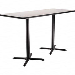 National Public Seating - Stationary Tables Type: Breakroom Material: HPL Particleboard Core w/T-Mold; Steel - Apex Tool & Supply