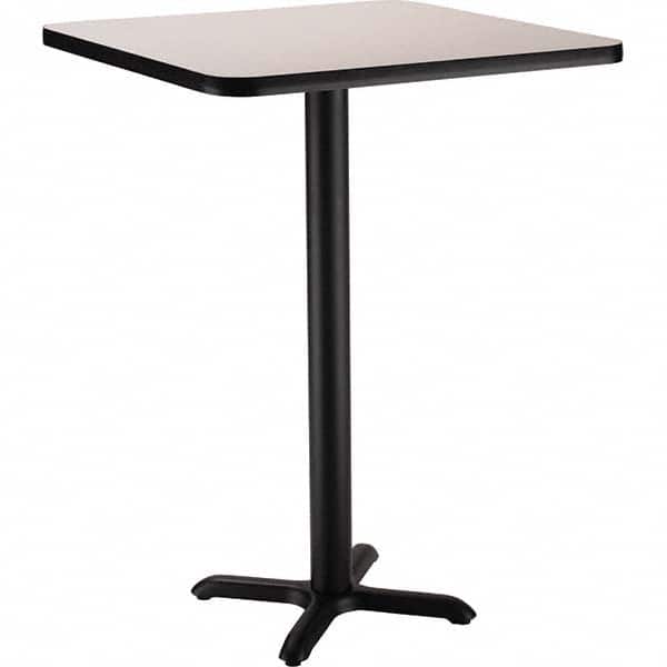 National Public Seating - Stationary Tables Type: Breakroom Material: HPL Particleboard Core w/T-Mold; Steel - Apex Tool & Supply