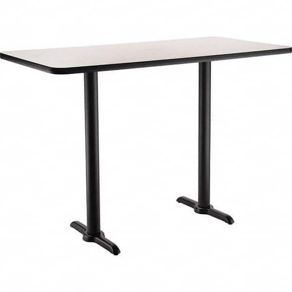 National Public Seating - Stationary Tables Type: Breakroom Material: HPL Particleboard Core w/T-Mold; Steel - Apex Tool & Supply