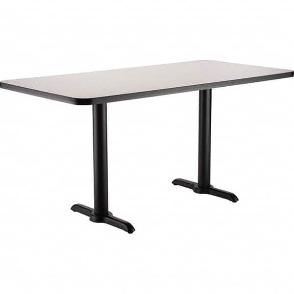 National Public Seating - Stationary Tables Type: Breakroom Material: HPL Particleboard Core w/T-Mold; Steel - Apex Tool & Supply