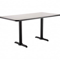National Public Seating - Stationary Tables Type: Breakroom Material: HPL Particleboard Core w/T-Mold; Steel - Apex Tool & Supply