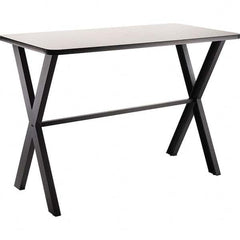 National Public Seating - Stationary Tables Type: Cafeteria Tables Material: HPL Top; MDF Core w/Protect Edge; Steel - Apex Tool & Supply