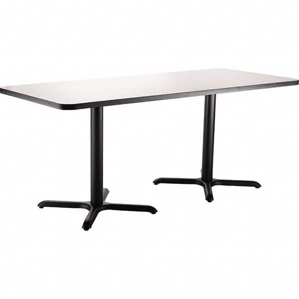 National Public Seating - Stationary Tables Type: Breakroom Material: HPL Particleboard Core w/T-Mold; Steel - Apex Tool & Supply