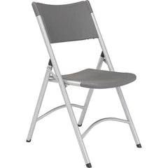 National Public Seating - Folding Chairs Pad Type: Folding Chair w/Plastic Seat & Back Material: Plastic/Steel - Apex Tool & Supply