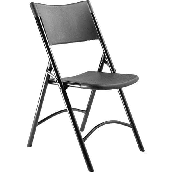 National Public Seating - Folding Chairs Pad Type: Folding Chair w/Plastic Seat & Back Material: Plastic/Steel - Apex Tool & Supply