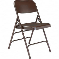 National Public Seating - Folding Chairs Pad Type: Folding Chair Material: Steel - Apex Tool & Supply