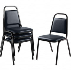 National Public Seating - Stacking Chairs Type: Stack Chairs w/o Arms Seating Area Material: Vinyl - Apex Tool & Supply