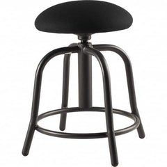 National Public Seating - Swivel & Adjustable Stools Type: Adjustable Height Swivel Stool Overall Height: 25 - Apex Tool & Supply