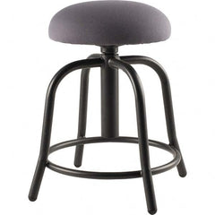 National Public Seating - Swivel & Adjustable Stools Type: Adjustable Height Swivel Stool Overall Height: 25 - Apex Tool & Supply