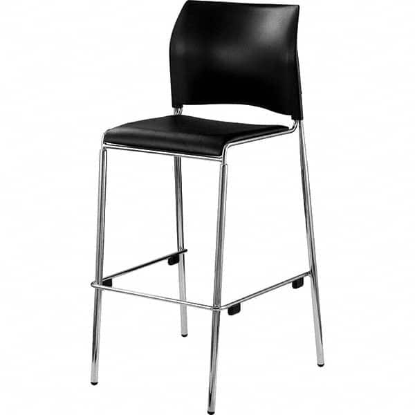 National Public Seating - Stationary Stools Type: Stool with Back Base Type: Standard - Apex Tool & Supply