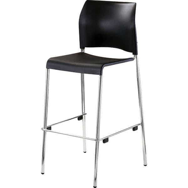National Public Seating - Stationary Stools Type: Stool with Back Base Type: Standard - Apex Tool & Supply