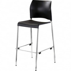 National Public Seating - Stationary Stools Type: Stool with Back Base Type: Standard - Apex Tool & Supply