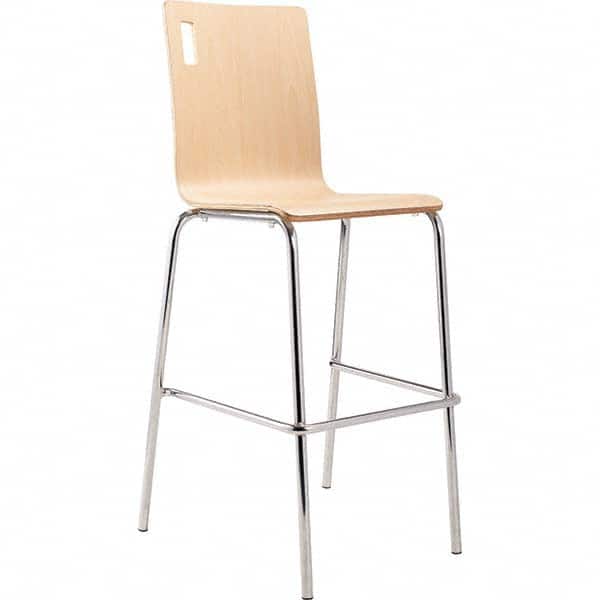 National Public Seating - Stationary Stools Type: Stool with Back Base Type: Standard - Apex Tool & Supply