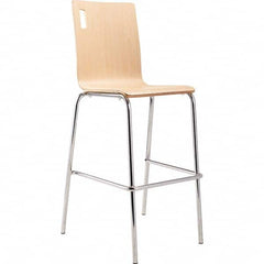 National Public Seating - Stationary Stools Type: Stool with Back Base Type: Standard - Apex Tool & Supply
