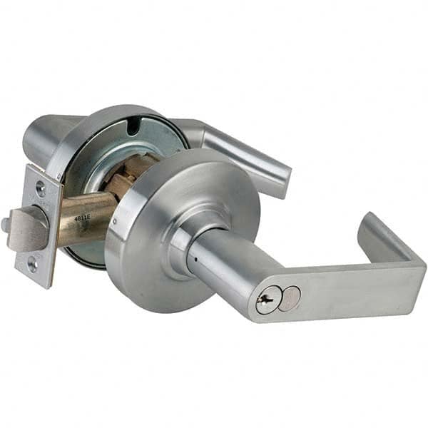 Schlage - Storeroom Lever Lockset for 1-5/8 to 2-1/8" Doors - Apex Tool & Supply