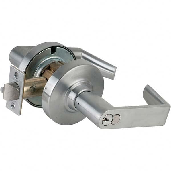 Schlage - Entrance Lever Lockset for 1-5/8 to 2-1/8" Doors - Apex Tool & Supply