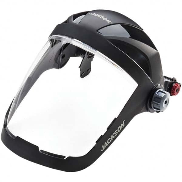 Jackson Safety - Nylon Black Adapter Adjustment Face Shield - Apex Tool & Supply