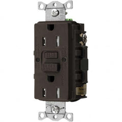 Bryant Electric - GFCI Receptacles Grade: Commercial Color: Brown - Apex Tool & Supply