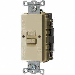 Bryant Electric - GFCI Receptacles Grade: Commercial Color: Ivory - Apex Tool & Supply