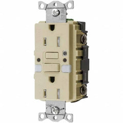 Bryant Electric - GFCI Receptacles Grade: Commercial Color: Ivory - Apex Tool & Supply