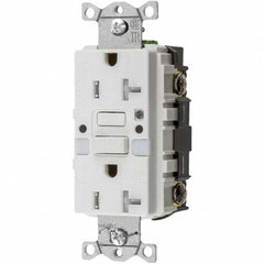 Bryant Electric - GFCI Receptacles Grade: Commercial Color: White - Apex Tool & Supply