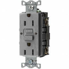 Bryant Electric - GFCI Receptacles Grade: Commercial Color: Gray - Apex Tool & Supply