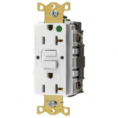 Bryant Electric - GFCI Receptacles Grade: Hospital Color: White - Apex Tool & Supply