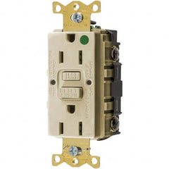 Bryant Electric - GFCI Receptacles Grade: Hospital Color: Ivory - Apex Tool & Supply