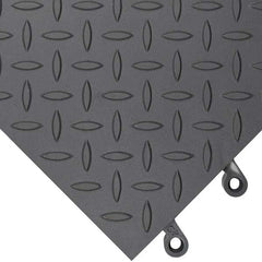 Wearwell - 1 10-Piece 18" Long x 18" Wide x 7/8" Thick, Anti-Fatigue Modular Matting System - Apex Tool & Supply