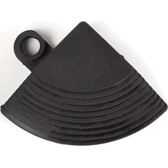Wearwell - 1 4-Piece 4" Long x 3" Wide x 5/8" Thick, Modular Matting System - Apex Tool & Supply
